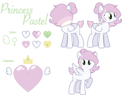 Size: 1280x1003 | Tagged: safe, artist:smallandnaughty, oc, oc only, oc:princess pastel, pegasus, pony, explicit source, reference sheet