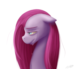 Size: 1684x1534 | Tagged: safe, artist:tsand106, pinkie pie, g4, crying, female, pinkamena diane pie, sad, solo