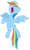 Size: 7000x11800 | Tagged: safe, artist:tardifice, rainbow dash, g4, my little pony: friendship is magic, what about discord?, absurd resolution, eyes closed, female, floating, laughing, open mouth, simple background, solo, transparent background, vector