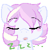 Size: 100x100 | Tagged: safe, artist:smallandnaughty, oc, oc only, oc:princess pastel, animated, explicit source, eyes closed, sleeping