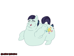 Size: 1024x768 | Tagged: safe, artist:1992zepeda, coloratura, g4, fat, morbidly obese, obese, rara, rolloratura, singing