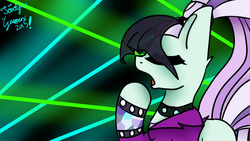 Size: 1024x576 | Tagged: safe, artist:jaidyn-fangtrap, coloratura, g4, the mane attraction, countess coloratura, female, solo