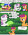 Size: 802x994 | Tagged: safe, artist:kturtle, screencap, apple bloom, scootaloo, sweetie belle, earth pony, pony, g4, comic, cutie mark crusaders, helmet, looney tunes, magic, reference, wagon, what's opera doc