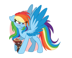 Size: 5000x4000 | Tagged: dead source, safe, artist:dreamyeevee, rainbow dash, oc, unnamed oc, g4, absurd resolution, angry, blushing, bruised, colored wings, colored wingtips, crying, floppy ears, glare, goggles, gritted teeth, lip bite, mama bear, momma dash, mother and son, offspring, parent:dumbbell, parent:rainbow dash, parents:dumbdash, protecting, rainbow mom, sad, simple background, spread wings, this will end in pain, this will end in tears, transparent background, wavy mouth