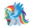 Size: 5000x4000 | Tagged: dead source, safe, artist:dreamyeevee, rainbow dash, oc, unnamed oc, g4, absurd resolution, angry, blushing, bruised, colored wings, colored wingtips, colt, crying, female, floppy ears, foal, glare, goggles, gritted teeth, lip bite, male, mama bear, mare, momma dash, mother and son, offspring, parent:dumbbell, parent:rainbow dash, parents:dumbdash, protecting, rainbow mom, sad, simple background, spread wings, this will end in pain, this will end in tears, transparent background, wavy mouth