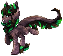 Size: 3208x2896 | Tagged: safe, oc, oc only, oc:ghost hunter, original species, pony, unicorn, female, high res, horn, lutei, luteification