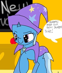 Size: 768x903 | Tagged: safe, artist:ask-fillytwilightsparkle, trixie, pony, unicorn, g4, female, filly, mare, solo, wingding eyes