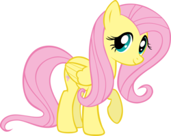 Size: 1280x1020 | Tagged: safe, artist:sparklingdonut, fluttershy, g4, female, simple background, solo, transparent background, vector