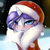 Size: 3600x3600 | Tagged: dead source, safe, artist:captainpudgemuffin, rarity, pony, unicorn, g4, beautiful, bedroom eyes, blushing, bundled up, bundled up for winter, christmas, clothes, coat, cute, female, fluffy, hat, high res, horn, looking at you, mare, raribetes, santa costume, santa hat, snow, snowfall, solo, sweet dreams fuel, winter, winter outfit