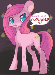 Size: 600x814 | Tagged: safe, artist:confetti-cake, pinkie pie, g4, female, pinkamena diane pie, solo