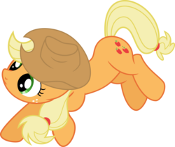 Size: 5639x4764 | Tagged: safe, artist:aureai, applejack, a dog and pony show, g4, absurd resolution, cute, female, jackabetes, simple background, solo, transparent background, vector