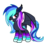 Size: 1024x886 | Tagged: safe, artist:deonna2018, oc, oc only, oc:crystal shine bat, bat pony, pony, bat pony oc, female, mare, markings, multicolored hair, simple background, solo, transparent background