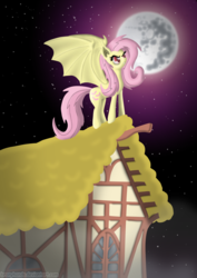 Size: 2560x3622 | Tagged: safe, artist:bronyhands, fluttershy, bat pony, pony, g4, female, flutterbat, high res, solo