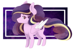 Size: 900x610 | Tagged: safe, artist:captivelegacy, oc, oc only, pegasus, pony, female, mare, solo, stars