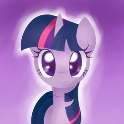 Size: 1000x1000 | Tagged: safe, artist:frostsentry150, part of a set, twilight sparkle, g4, female, looking at you, solo