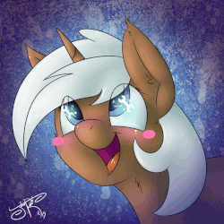 Size: 600x600 | Tagged: safe, artist:jorobro, silver spanner, pony, g4, animated, solo