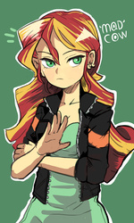 Size: 1500x2500 | Tagged: safe, artist:pk4g, sunset shimmer, equestria girls, g4, female, solo
