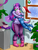 Size: 1024x1336 | Tagged: safe, artist:pia-sama, spike, twilight sparkle, dragon, unicorn, anthro, plantigrade anthro, g4, bauble, christmas, christmas tree, clothes, cute, debate in the comments, eyes closed, female, footed sleeper, hat, hug, magic, male, mama twilight, present, santa hat, spikabetes, spikelove, telekinesis, tree, twiabetes, wide hips