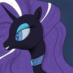 Size: 1200x1200 | Tagged: dead source, safe, artist:lunaerix, nightmare rarity, g4, female, solo