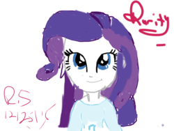 Size: 1280x960 | Tagged: safe, rarity, equestria girls, g4, cute, drawing, female, solo