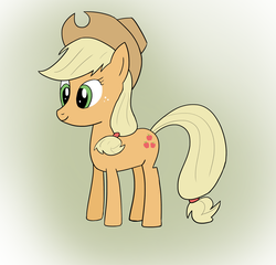 Size: 1500x1441 | Tagged: dead source, safe, artist:lunaerix, applejack, earth pony, pony, g4, female, mare, solo