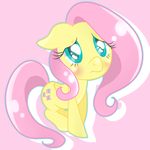 Size: 2000x2000 | Tagged: safe, artist:inumocchi, fluttershy, g4, blushing, cute, female, high res, sad face, solo
