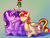 Size: 1004x765 | Tagged: safe, artist:candychameleon, starlight glimmer, sunset shimmer, twilight sparkle, alicorn, pony, g4, alicornified, alicorns only, blushing, cheek kiss, counterparts, cute, emanata, female, glimmerbetes, kiss sandwich, kissing, lesbian, mistletoe, ot3, polyamory, prone, race swap, shimmerbetes, shimmercorn, ship:shimmerglimmer, ship:sunsetsparkle, ship:twistarlight, shipping, starlicorn, twiabetes, twilight sparkle (alicorn), twilight's counterparts, twishimmerglimmer