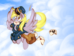 Size: 1280x960 | Tagged: safe, artist:shivall, derpy hooves, pegasus, pony, g4, female, mailmare, mare, solo