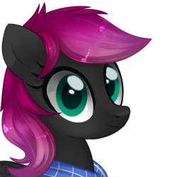 Size: 1500x1500 | Tagged: safe, artist:sugguk, oc, oc only, pegasus, pony, eyelashes, simple background, smiling, solo, transparent background