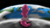 Size: 4800x2700 | Tagged: safe, artist:dragonwolfrooke, pinkie pie, earth pony, pony, album cover, earth, female, mare, moon, music, pink side of the moon, rear view, sitting, solo, song cover, space