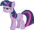 Size: 5644x5018 | Tagged: safe, artist:the-mad-shipwright, twilight sparkle, g4, absurd resolution, annoyed, female, grumpy, grumpy twilight, messy mane, simple background, solo, transparent background, twilight sparkle is not amused, unamused, vector