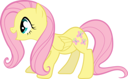 Size: 7658x4708 | Tagged: safe, artist:the-mad-shipwright, fluttershy, friendship is magic, g4, absurd resolution, female, simple background, solo, transparent background, vector