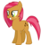 Size: 3200x3447 | Tagged: safe, artist:luuandherdraws, babs seed, earth pony, pony, g4, female, mare, older, simple background, solo, transparent background, wrong cutie mark