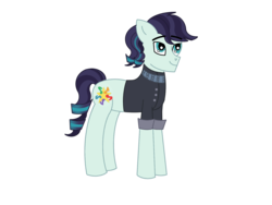Size: 1600x1200 | Tagged: safe, artist:serennarae, coloratura, g4, looking up, rara, rule 63, simple background, smiling, solo, tessiture, transparent background