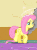 Size: 471x641 | Tagged: safe, screencap, fluttershy, pegasus, pony, g4, party of one, season 1, animated, circling stars, dizzy, female, mare, solo