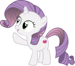 Size: 3203x2813 | Tagged: safe, artist:1992zepeda, sweetie belle, g4, alternate hairstyle, female, high res, mane swap, simple background, solo, transparent background, vector