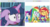 Size: 1189x641 | Tagged: safe, rainbow dash, rarity, sunset shimmer, twilight sparkle, derpibooru, equestria girls, g4, my little pony equestria girls: friendship games, female, jealous, juxtaposition, juxtaposition win, lesbian, meta, ship:sunsetdash, ship:sunsetsparkle, shipping, waifu thief