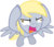 Size: 7063x6014 | Tagged: safe, artist:greenmachine987, screencap, derpy hooves, pegasus, pony, epic rage time, g4, absurd resolution, angry, animation error, female, mare, missing eyelashes, no eyelashes, screaming, simple background, solo, transparent background, vector