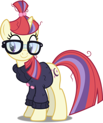 Size: 4172x5000 | Tagged: safe, artist:dashiesparkle, moondancer, pony, unicorn, g4, .svg available, absurd resolution, clothes, cute, dancerbetes, female, glasses, happy, mare, simple background, smiling, solo, sweater, transparent background, vector
