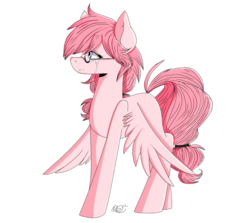 Size: 3913x3492 | Tagged: safe, artist:doodlehorse, oc, oc only, crying, glasses, high res, solo