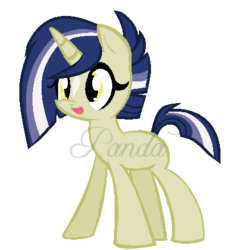 Size: 416x439 | Tagged: safe, artist:ipandacakes, oc, oc only, oc:vesper, offspring, parent:comet tail, parent:twilight sparkle, parents:cometlight, solo