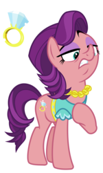 Size: 5102x8504 | Tagged: safe, artist:cheezedoodle96, spoiled rich, earth pony, pony, crusaders of the lost mark, g4, .svg available, absurd resolution, clothes, cutie mark, error, eyebrows, eyelashes, female, mare, mother, necklace, simple background, solo, svg, teal eyes, transparent background, vector
