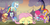 Size: 2000x1000 | Tagged: safe, artist:ryuu, applejack, fluttershy, pinkie pie, rainbow dash, rarity, twilight sparkle, alicorn, pony, g4, my little pony: friendship is magic, scare master, applelion, astrodash, athena sparkle, clothes, costume, crying, dress, female, fluttercry, mane six, mare, mermarity, nightmare night, outfit, pinkie puffs, rarity's mermaid dress, roller skates, skates, skirt, twilight sparkle (alicorn)