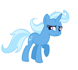 Size: 2088x1872 | Tagged: safe, artist:thecheeseburger, trixie, pony, unicorn, g4, female, mare, simple background, solo, windswept mane