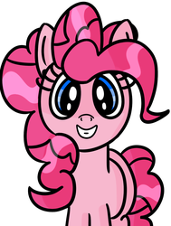 Size: 957x1267 | Tagged: safe, artist:pastelhorses, pinkie pie, g4, cute, female, smiling, solo