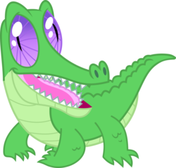 Size: 3495x3331 | Tagged: safe, artist:porygon2z, gummy, alligator, reptile, g4, high res, male, open mouth, sharp teeth, simple background, solo, teeth, transparent background, vector