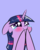 Size: 1024x1280 | Tagged: safe, artist:underpable, edit, editor:eagle1division, twilight sparkle, alicorn, pony, derpin daily, castle sweet castle, g4, my little pony: friendship is magic, blushing, crying, cute, female, floppy ears, mare, reaction image, smiling, solo, tears of joy, twiabetes, twilight sparkle (alicorn), underpable is trying to murder us