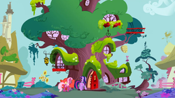 Size: 1366x768 | Tagged: safe, screencap, cheerilee, twilight sparkle, earth pony, pony, g4, the show stoppers, butt, flowerbutt, golden oaks library, plot, twibutt