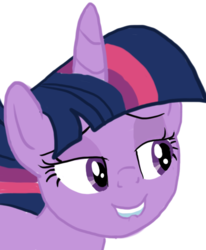 Size: 609x738 | Tagged: safe, twilight sparkle, pony, g4, the cutie re-mark, female, lidded eyes, lip bite, mare, simple background, solo, transparent background