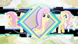 Size: 1920x1080 | Tagged: safe, artist:divideddemensions, fluttershy, g4, female, solo, vector, wallpaper